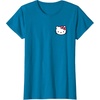 image:imageHello Kitty Front and Back Logo Tee Shirt TShirtSapphire Blue