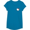 image:imageHello Kitty Front and Back Logo Tee Shirt TShirtSapphire Blue