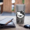 image:imageHello Kitty Nerd Glasses Black Stainless Steel Insulated TumblerBrushed Steel