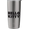 image:imageHello Kitty Nerd Glasses Black Stainless Steel Insulated TumblerBrushed Steel