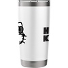 image:imageHello Kitty Nerd Glasses Black Stainless Steel Insulated TumblerWhite