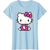 image:imageHello Kitty Official Pixel Tee Shirt TShirtBaby Blue
