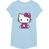 image:imageHello Kitty Official Pixel Tee Shirt TShirtBaby Blue