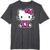 image:imageHello Kitty Official Pixel Tee Shirt TShirtDark Heather Grey