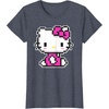image:imageHello Kitty Official Pixel Tee Shirt TShirtHeather Blue