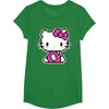 image:imageHello Kitty Official Pixel Tee Shirt TShirtKelly Green