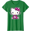 image:imageHello Kitty Official Pixel Tee Shirt TShirtKelly Green