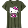 image:imageHello Kitty Official Pixel Tee Shirt TShirtOlive Green