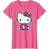 image:imageHello Kitty Official Pixel Tee Shirt TShirtPink Heather