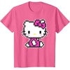 image:imageHello Kitty Official Pixel Tee Shirt TShirtPink Heather
