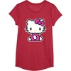 image:imageHello Kitty Official Pixel Tee Shirt TShirtRed Heather