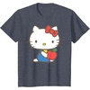 image:imageHello Kitty Retro Apple Design Tee Shirt TShirtHeather Blue