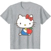 image:imageHello Kitty Retro Apple Design Tee Shirt TShirtHeather Grey
