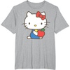 image:imageHello Kitty Retro Apple Design Tee Shirt TShirtHeather Grey