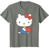 image:imageHello Kitty Retro Apple Design Tee Shirt TShirtOlive Heather