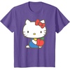 image:imageHello Kitty Retro Apple Design Tee Shirt TShirtPurple Heather