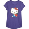 image:imageHello Kitty Retro Apple Design Tee Shirt TShirtPurple Heather