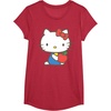 image:imageHello Kitty Retro Apple Design Tee Shirt TShirtRed Heather