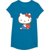 image:imageHello Kitty Retro Apple Design Tee Shirt TShirtSapphire Blue