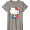 image:imageHello Kitty Retro Apple Design Tee Shirt TShirtSlate Grey