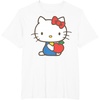image:imageHello Kitty Retro Apple Design Tee Shirt TShirtWhite