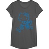 image:imageHello Kitty Retro Bike Ride Tee Shirt TShirtAsphalt Grey