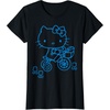 image:imageHello Kitty Retro Bike Ride Tee Shirt TShirtBlack