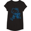 image:imageHello Kitty Retro Bike Ride Tee Shirt TShirtBlack