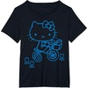 image:imageHello Kitty Retro Bike Ride Tee Shirt TShirtBlack