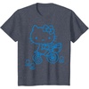 image:imageHello Kitty Retro Bike Ride Tee Shirt TShirtHeather Blue