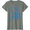 image:imageHello Kitty Retro Bike Ride Tee Shirt TShirtOlive Heather
