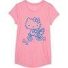 image:imageHello Kitty Retro Bike Ride Tee Shirt TShirtPink