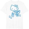image:imageHello Kitty Retro Bike Ride Tee Shirt TShirtWhite