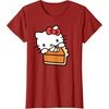 image:imageHello Kitty Slice of Pumpkin Pie TShirtCranberry Red