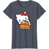 image:imageHello Kitty Slice of Pumpkin Pie TShirtHeather Blue