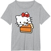 image:imageHello Kitty Slice of Pumpkin Pie TShirtHeather Grey