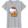 image:imageHello Kitty Slice of Pumpkin Pie TShirtHeather Grey