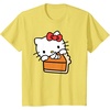 image:imageHello Kitty Slice of Pumpkin Pie TShirtLemon Yellow