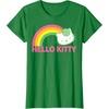 image:imageHello Kitty St Patricks Rainbow Tee Shirt TShirtKelly Green