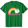 image:imageHello Kitty St Patricks Rainbow Tee Shirt TShirtKelly Green