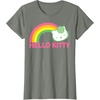 image:imageHello Kitty St Patricks Rainbow Tee Shirt TShirtOlive Heather