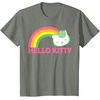 image:imageHello Kitty St Patricks Rainbow Tee Shirt TShirtOlive Heather