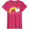 image:imageHello Kitty St Patricks Rainbow Tee Shirt TShirtRed Heather