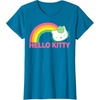 image:imageHello Kitty St Patricks Rainbow Tee Shirt TShirtSapphire Blue