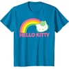 image:imageHello Kitty St Patricks Rainbow Tee Shirt TShirtSapphire Blue