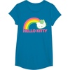 image:imageHello Kitty St Patricks Rainbow Tee Shirt TShirtSapphire Blue