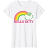 image:imageHello Kitty St Patricks Rainbow Tee Shirt TShirtWhite