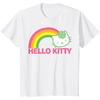 image:imageHello Kitty St Patricks Rainbow Tee Shirt TShirtWhite