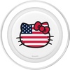 image:imageHello Kitty USA Flag Americana Patriotic PopSockets MagSafe PopGrip for iPhoneMagSafe