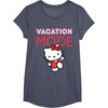 image:imageHello Kitty Vacation Mode TShirtHeather Blue
